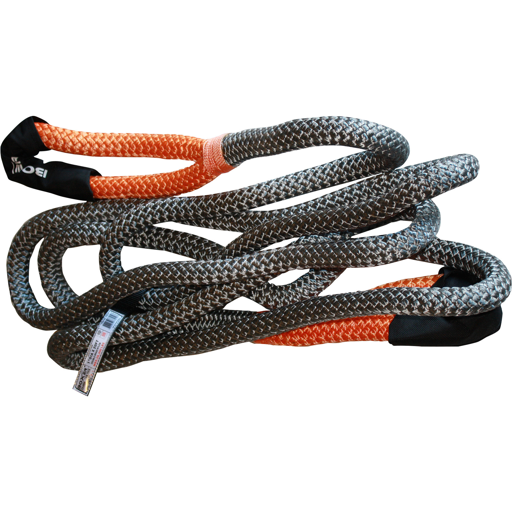Boxer Nylon Kinetic Tow Rope, 1in. x 20ft., Model# 77410
